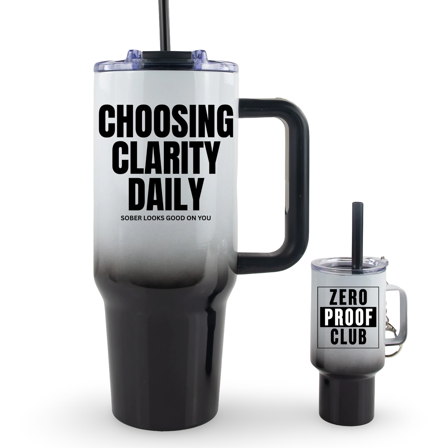Choosing Clarity Daily 40oz Tumbler with Handle