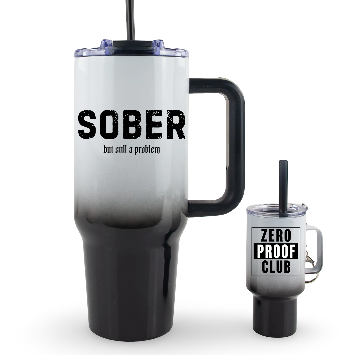 Still the Problem 40oz Tumbler with Handle