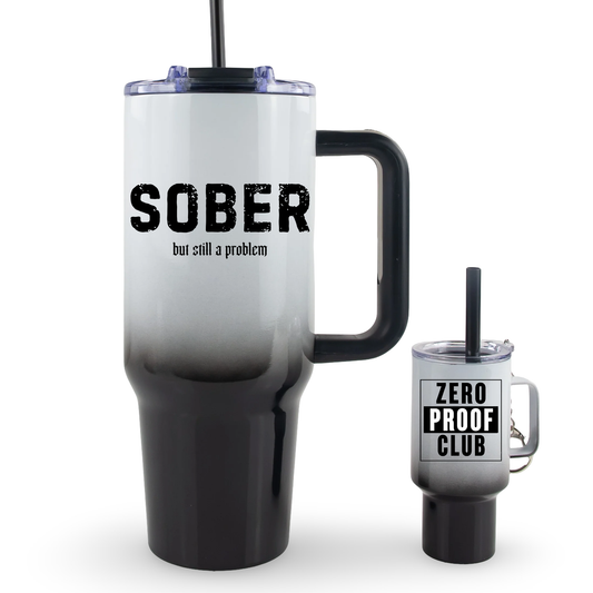 Still the Problem 40oz Tumbler with Handle